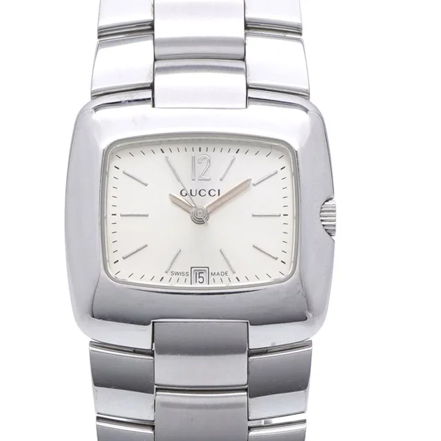 Gucci Square Quartz Watch SS Silver in Silver from The Reluxe, photo 1 of 1