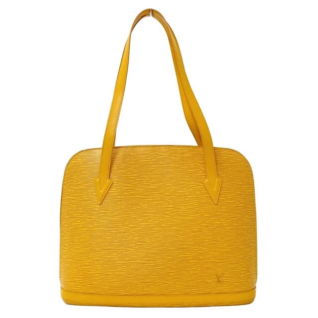 Louis Vuitton Epi Tote Shoulder Bag Lussac Tassili Yellow in Yellow Leather from The Reluxe, photo 1 of 1