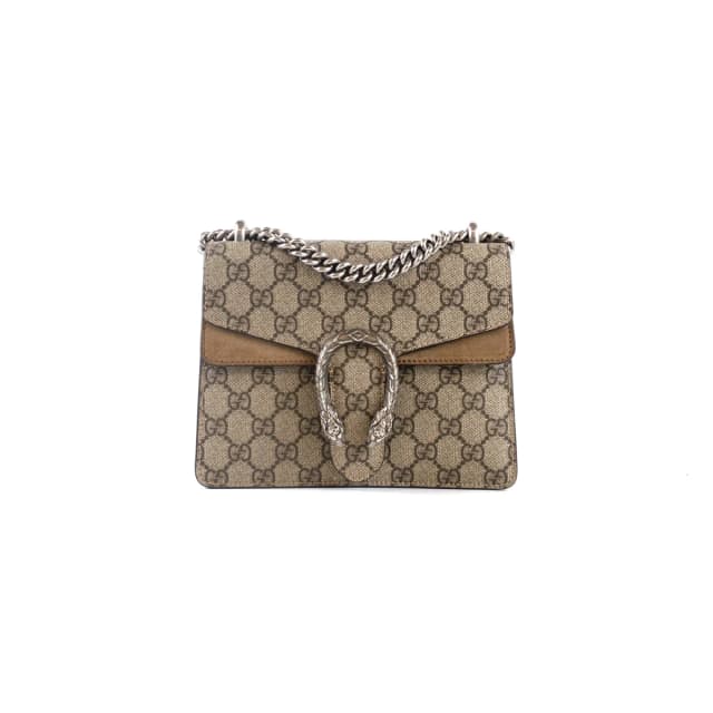 Gucci Mini Dionysus Beige in Beige Suede from The Purse Affair, photo 1 of 1