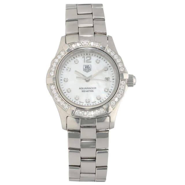 TAG Heuer Aquaracer WAF1416 27mm Stainless Steel Watch from H&T, photo 1 of 1