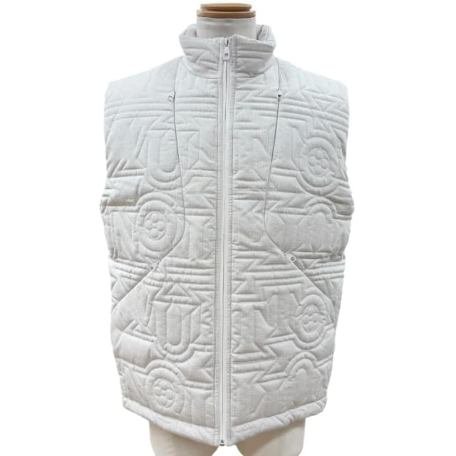 Louis Vuitton Quilted Snow Zip Up Down Vest White 46 in White from The Reluxe, photo 1 of 1