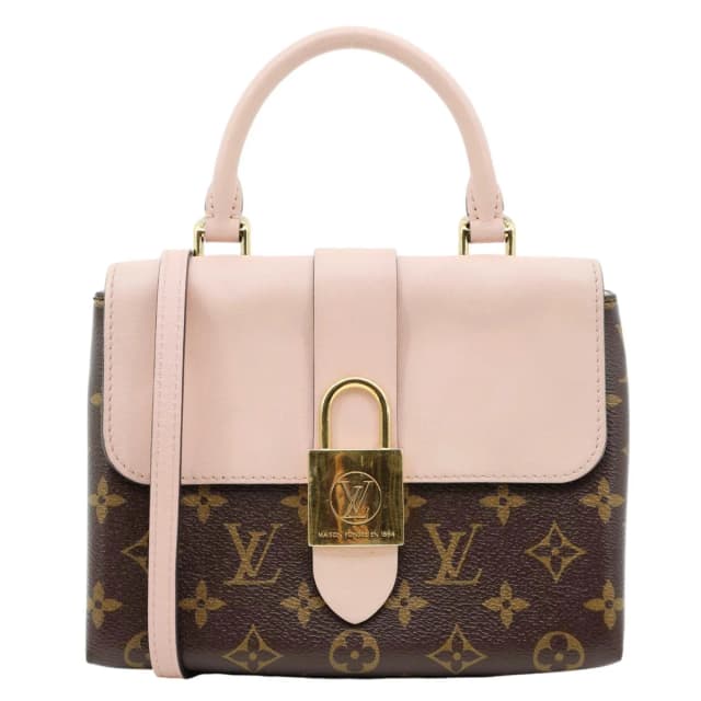 Louis Vuitton Locky BB Monogram Canvas Shoulder Bag Pink in Pink Coated canvas from Dallas Designer Handbags, photo 1 of 1
