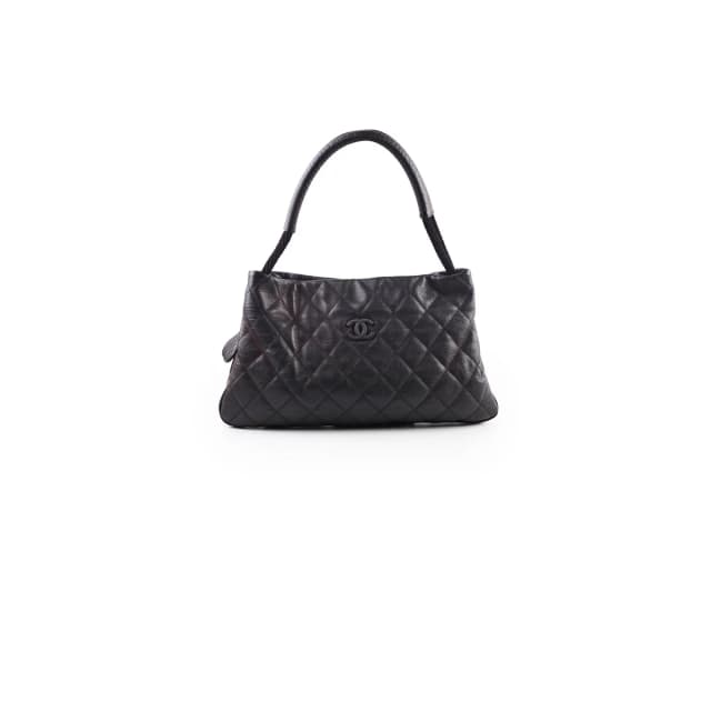 Chanel 2009 Yacht Expandable Zip Medium Hobo Bag in Calfskin from The Purse Affair, photo 1 of 1