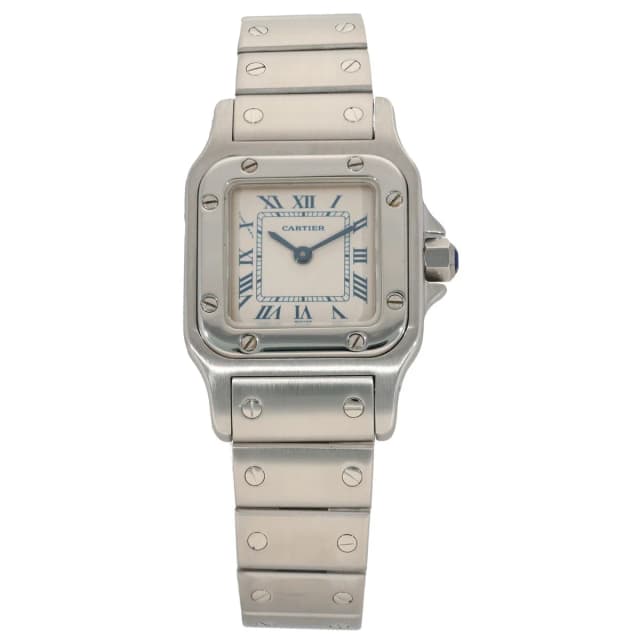 Cartier Santos Galbee W20017D6 23mm Stainless Steel Watch from H&T, photo 1 of 1