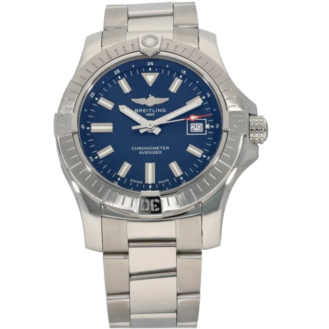 Breitling Avenger A17318 43mm Stainless Steel Watch from H&T, photo 1 of 1