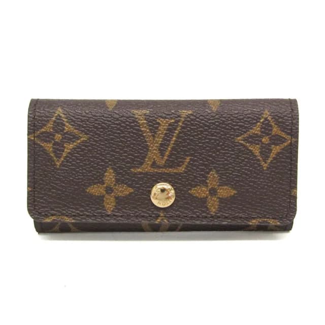 Louis Vuitton Multicles 4 M62631 Men,Women Monogram Key Case Monogram in Brown Monogram from Elady, photo 1 of 1