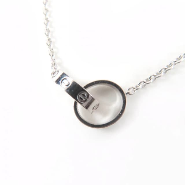 Cartier Baby Love Necklace 750 Pendant White Gold in White from The Reluxe, photo 1 of 1
