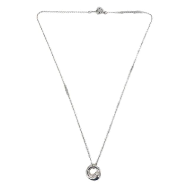 Tiffany & Co. Peretti Metal Necklace Silver in Silver from Dallas Designer Handbags, photo 1 of 1