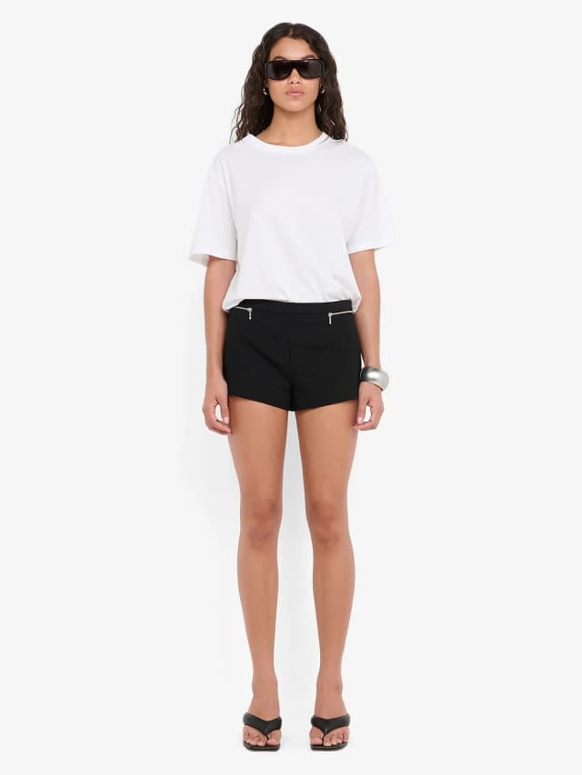 Bec&Bridge FELICITY ZIP SHORT - BLACK, image 1 of 1 from BEC + BRIDGE