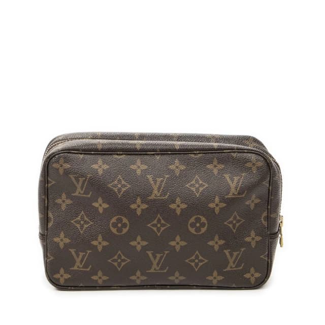 Louis Vuitton Toiletries Pouch Brown Monogram Canvas in Brown Coated canvas from The Reluxe, photo 1 of 1