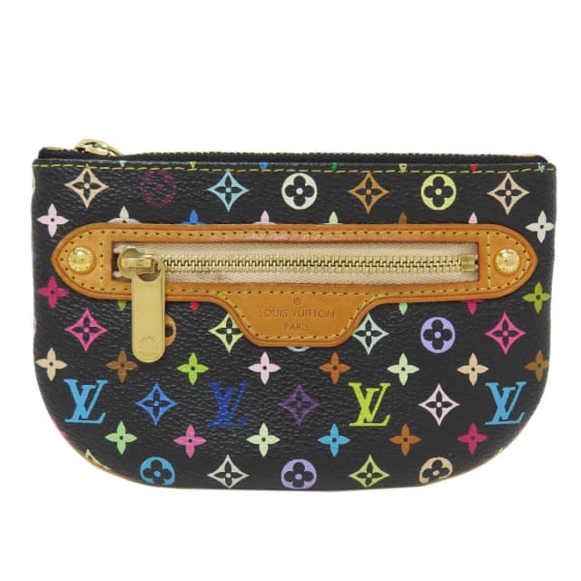 Louis Vuitton Pochette MM Coin Purse Monogram Multicolor in Multicolor from The Reluxe, photo 1 of 1