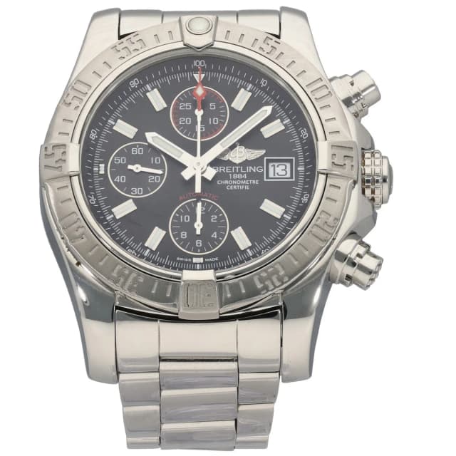 Breitling Avenger II A13381 43mm Stainless Steel Watch from H&T, photo 1 of 1