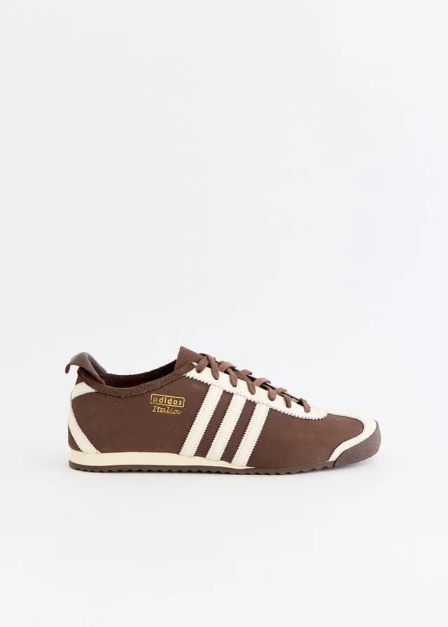 Adidas Italia 60s 'Brown' Sneakers in BROWN/OWHITE/CREWHT, image 1 of 1 from Incu