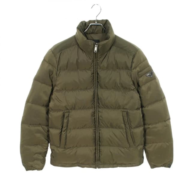 Prada Down Jacket Polyester Khaki in Green from The Reluxe, photo 1 of 1