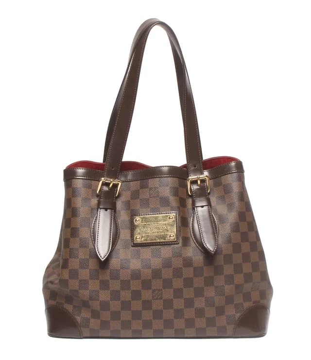 Louis Vuitton Tote Bag Hampstead MM Damier in Leather from The Reluxe, photo 1 of 1