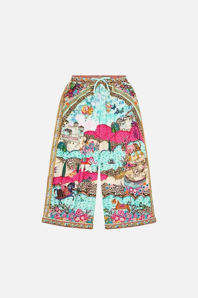 Camilla eBoutique KIDS LOUNGE PANT WITH ELASTIC WAIST MINIATURE MOMENTS, image 1 of 1 from CAMILLA