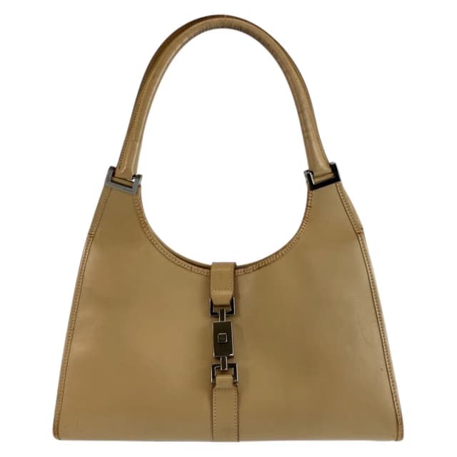 Gucci Jackie Beige Leather 002 Shoulder Bag in Beige Leather from The Reluxe, photo 1 of 1