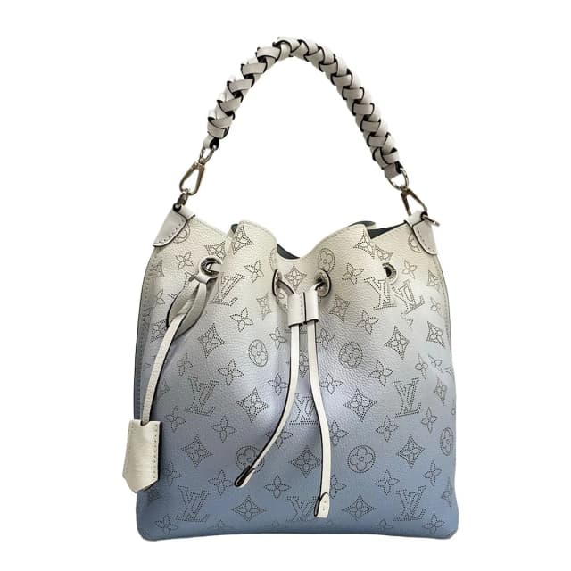 Louis Vuitton Handbag Mahina Mulia Blue Leather Cowhide in Blue Leather from The Reluxe, photo 1 of 1