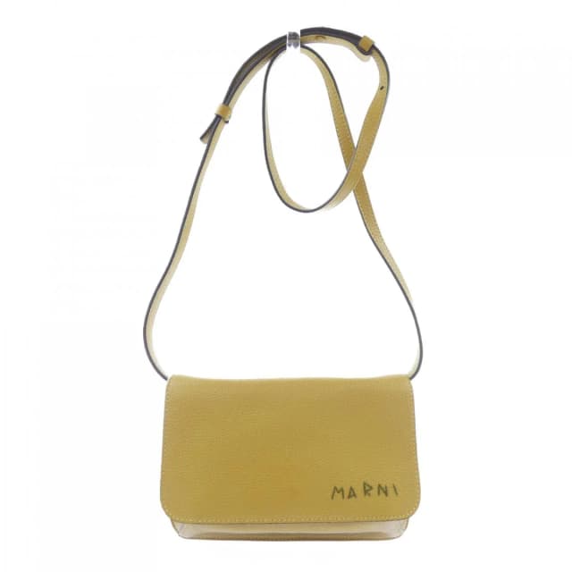 Marni MENING logo BAG PHMI0023U0 in Yellow type P6533 Calfskin from KOMEHYO, photo 1 of 1