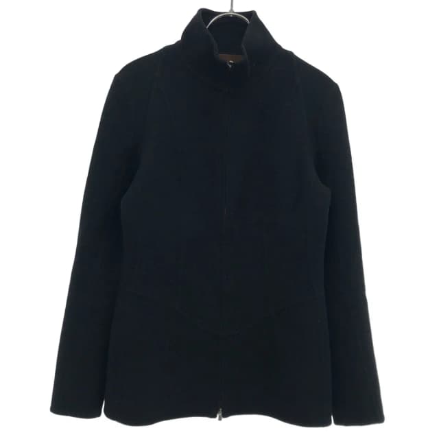 Loewe Zip Up High Neck Wool Jacket Black 38 in Black Wool from The Reluxe, photo 1 of 1