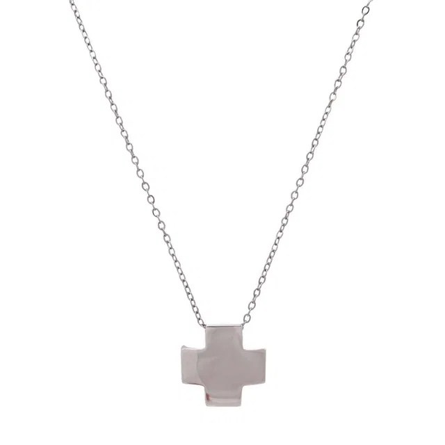 Tiffany & Co. New Roman Cross Necklace Silver in Silver from The Reluxe, photo 1 of 1