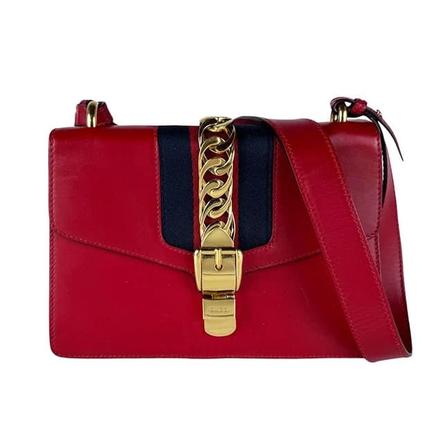 Gucci Shoulder Bag Sylvie in Leather from The Reluxe, photo 1 of 1