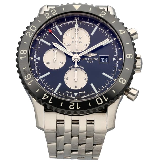Breitling Chronoliner Y24310 46mm Stainless Steel Watch from H&T, photo 1 of 1