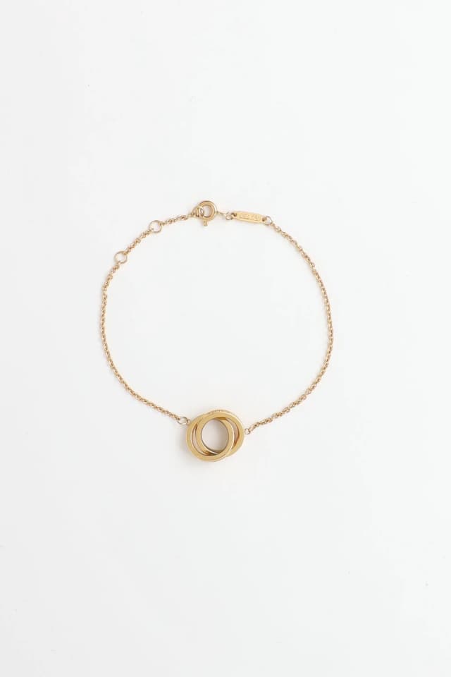 Tiffany & Co. 18K Yellow Gold Interlocking Circles Bracelet in Yellow from VSP Consignment, photo 1 of 1