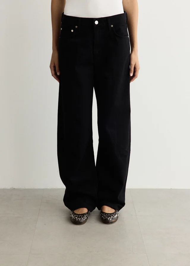 CITIZENS OF HUMANITY Miro Jeans in solid black, image 1 of 1 from Incu