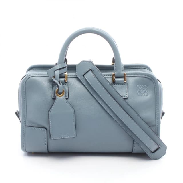 Loewe Handbag Amazona 23 2-Way Smoked Blue Leather in Blue Leather from The Reluxe, photo 1 of 1