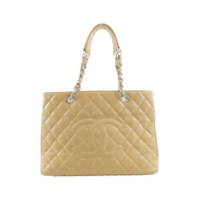 Chanel Shoulder Bag Beige in Beige Caviar leather from The Reluxe, photo 1 of 1