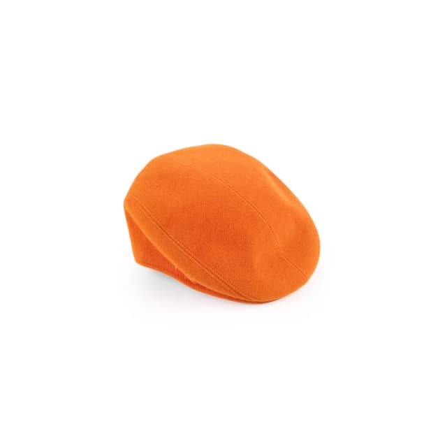 Hermès Flat Cap Orange Size S in Orange Wool from The Purse Affair, photo 1 of 1