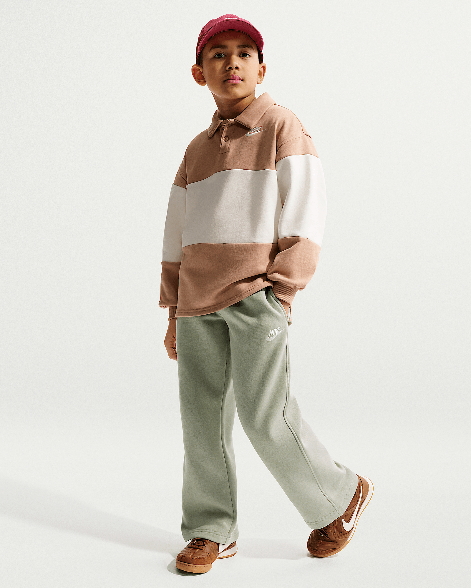 Nike Sportswear in Spruce Fog/White, image 1 of 1 from Nike