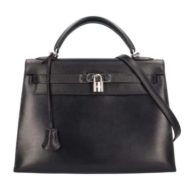 Hermès Kelly 32 Handbag in Box leather from The Reluxe, photo 1 of 1