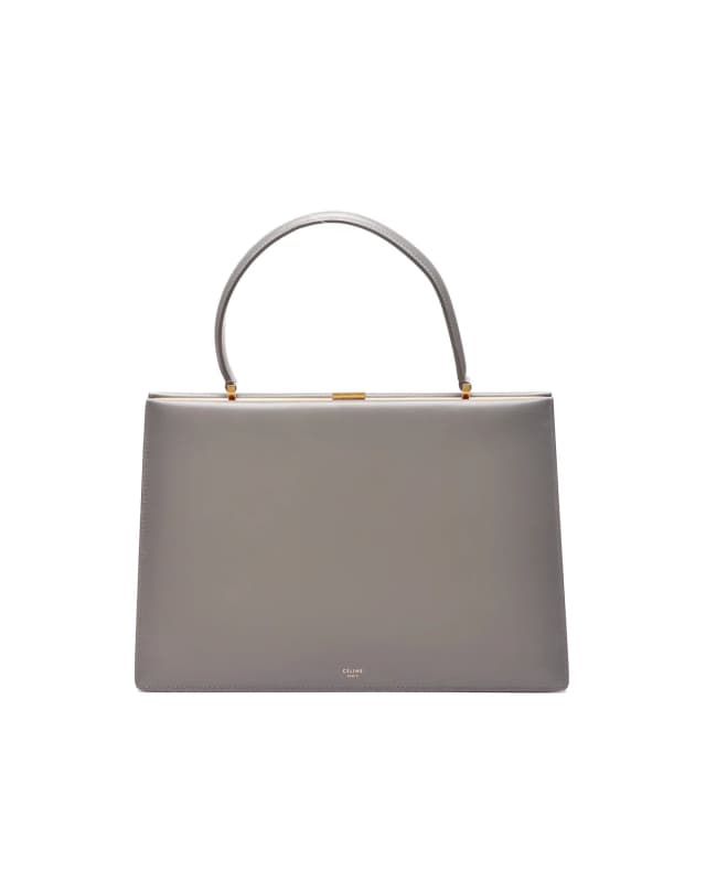 Celine Clasp Medium Handbag in Leather from A Retro Tale, photo 1 of 1