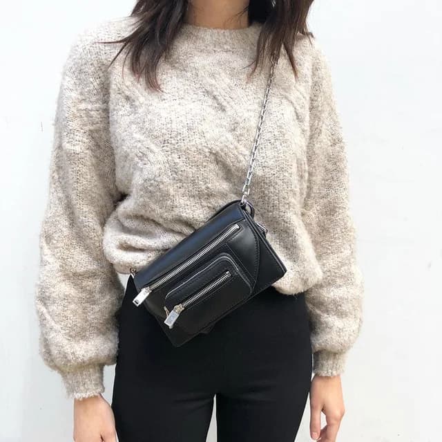 Alexander Wang Attica Crossbody Multi Bag, Black, image 1 of 1 from Cultstatus