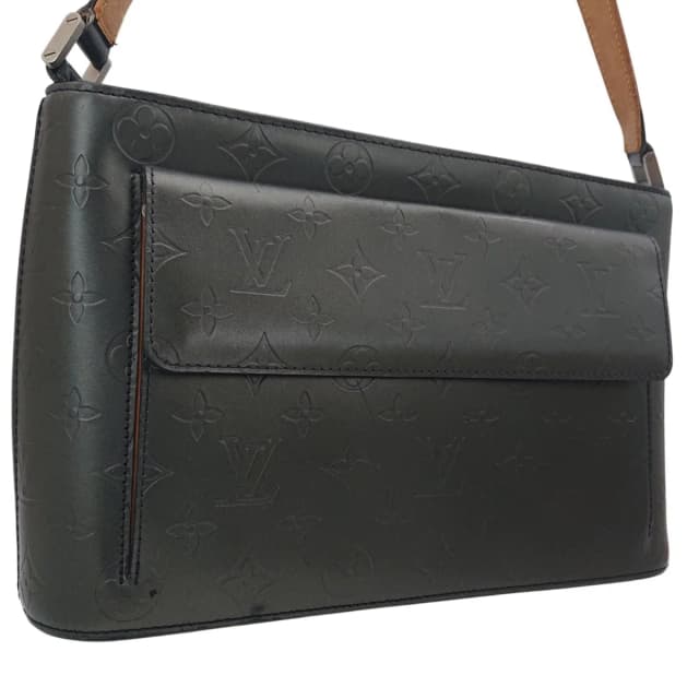 Louis Vuitton 2-Way Shoulder Bag Alston Monogram Matte Noir in Black from The Reluxe, photo 1 of 1