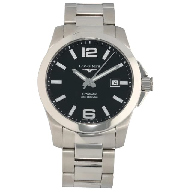 Longines Conquest L3.777.4 41mm Stainless Steel Watch from H&T, photo 1 of 1