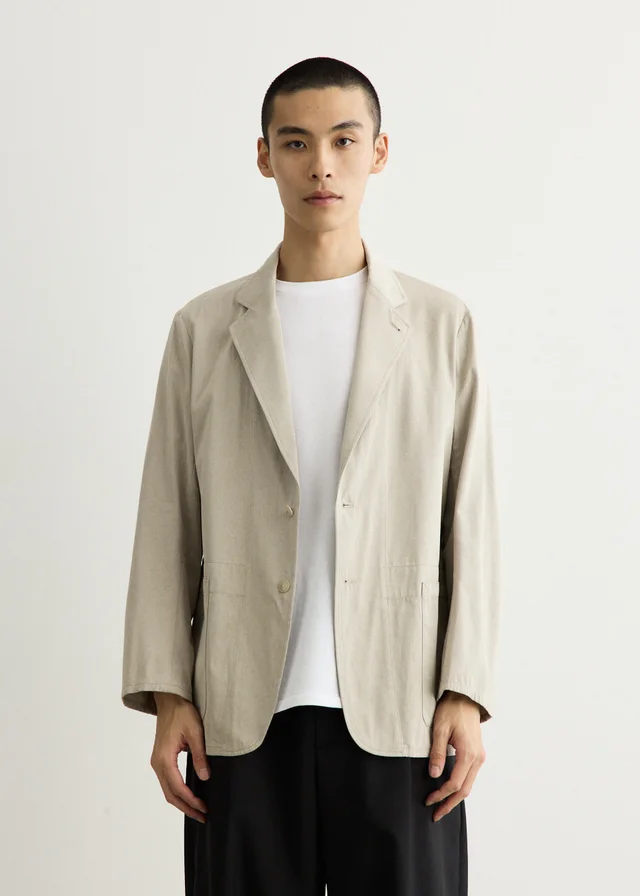 KAPTAIN SUNSHINE Take Easy Jacket in TAUPE, image 1 of 1 from Incu