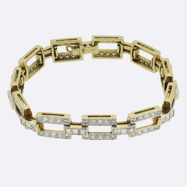 Tiffany & Co. Mid-Century Diamond Bracelet from The Vintage Jeweller, photo 1 of 1