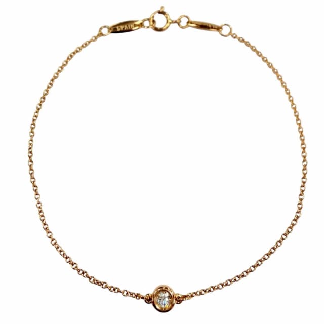 Tiffany & Co. By The Yard Elsa Peretti 750 Diamond Diameter 4.55 Bracelet Pink in Pink from The Reluxe, photo 1 of 1