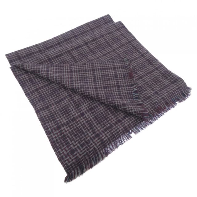 Hermès Scarf Cashmere Red Navy Gray in Red Cashmere from The Reluxe, photo 1 of 1