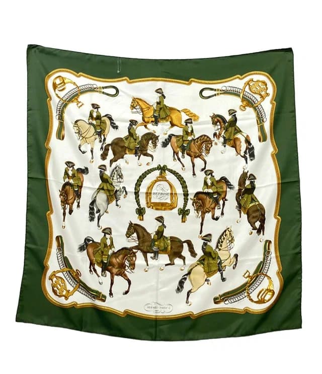Hermès Scarf Carre 90 Silk 100% Reprise in Silk from The Reluxe, photo 1 of 1