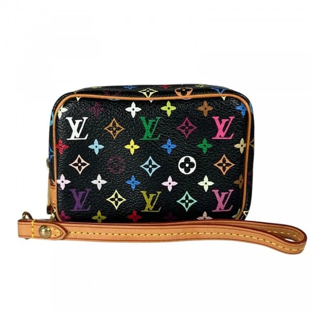Louis Vuitton Pouch Trousse Wapiti Monogram Multicolor Gold in Gold from The Reluxe, photo 1 of 1