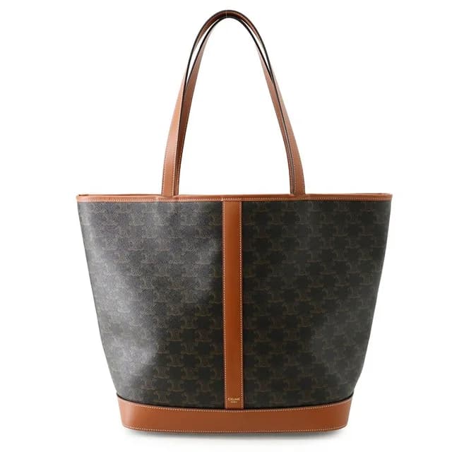 Celine Tote Bag Triomphe Cabas Leather in Leather from The Reluxe, photo 1 of 1