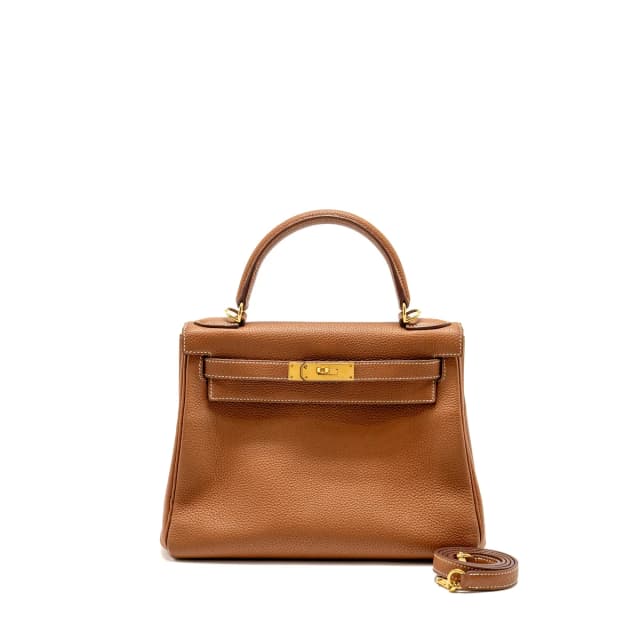 Hermès Kelly 28 Togo Gold GHW Stamp A in Gold Togo leather from EMIER, photo 1 of 1