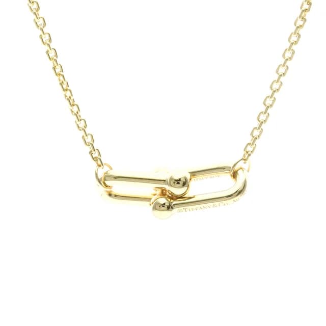 Tiffany & Co. Hardware Double Link Necklace 18K Yellow Gold Polished in Gold Yellow gold (18K) from Elady, photo 1 of 1