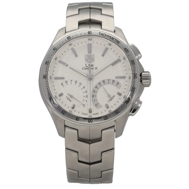 TAG Heuer Link CAT2011 43mm Stainless Steel Watch from H&T, photo 1 of 1