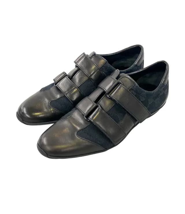 Gucci Sneakers GG Pattern Double Velcro in Leather from The Reluxe, photo 1 of 1