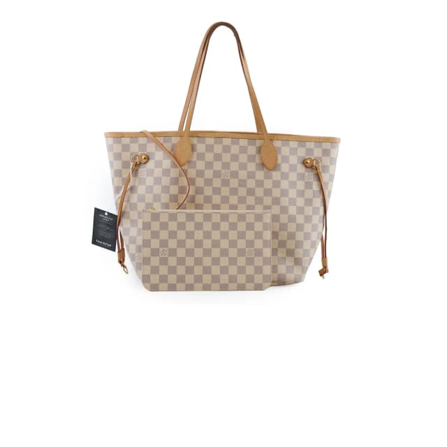 Louis Vuitton Neverfull MM Damier Azur in Canvas from The Purse Affair, photo 1 of 1